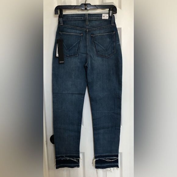 HUDSON - 🎉HP🎉 NWT L Sz 24 - Zoeey Straight-Leg Double Step Cropped/Social Grace - Picture 5 of 16